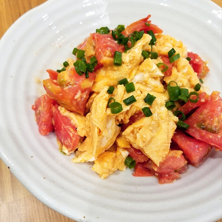 ふわふわ卵とトマトの中華炒め レシピ 作り方 By そうまま 楽天レシピ ふわふわ卵とトマトの中華炒め レシピ 作り方 By そうまま 楽天レシピ